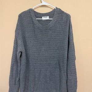 Old Navy Charcoal Women's Crew Neck Sweater